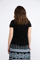 Women's Pointelle Cardigan