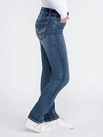 Women's Medium Wash Straight Jeans