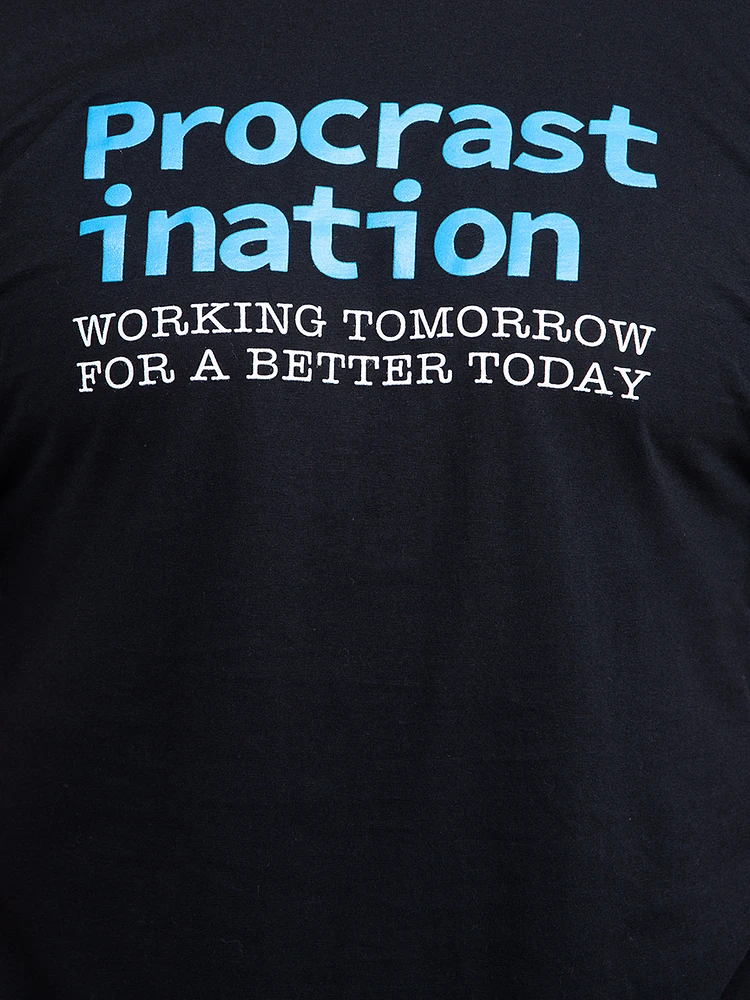 Men's Procrastination Tee