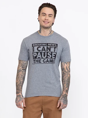 Men's Can't Pause Tee