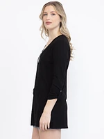 Women's Ribbed Cardigan