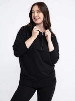 Women's Half Zip Sweatshirt