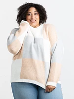 Women's Checker Sweater