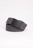 Black Mix Webbed Belt