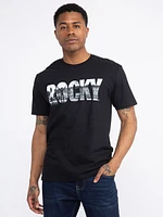 Men's Rocky - Panoramic Lettering Tee