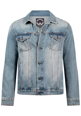 Men's Vintage Wash Denim Jacket