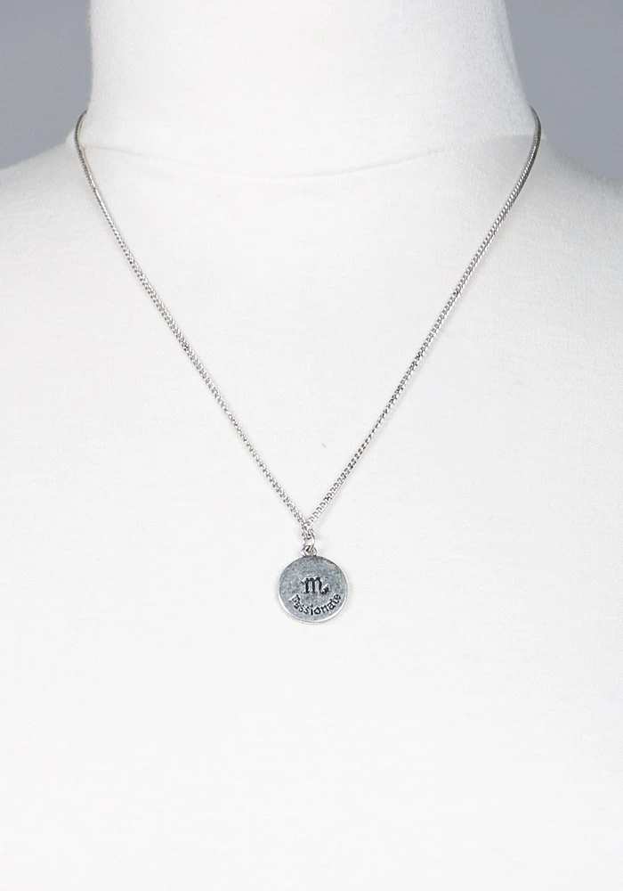 Scorpio Pendant Necklace