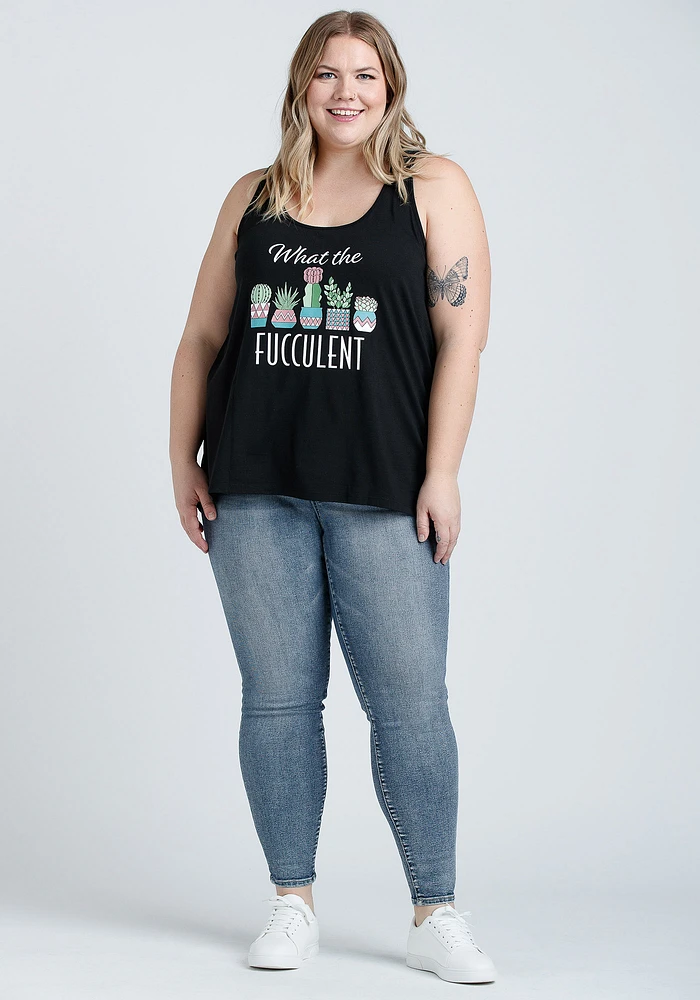 Women's Succulent Racerback Tank