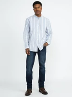 Men's Striped Oxford Shirt