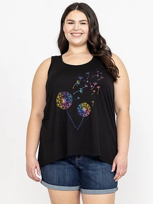 Women's Dandelion Racerback Tank