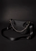 Women's Chain Nylon Crossbody Bag