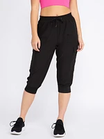 Women's Hybrid Cargo Capri Jogger