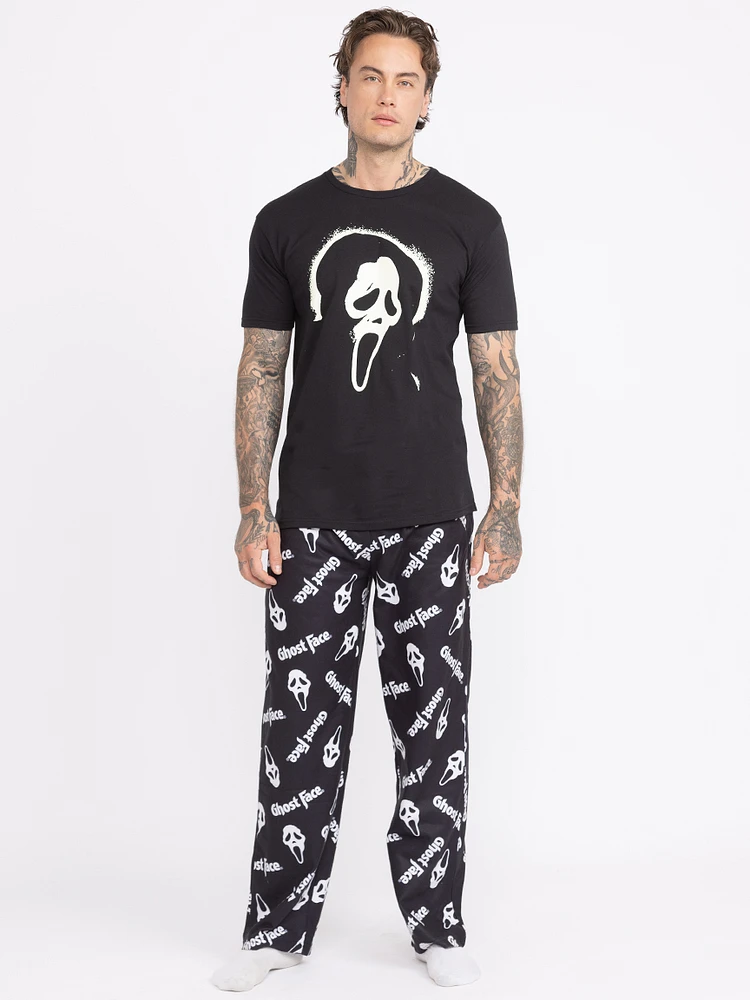 Men's Ghost Face Sleep Pant