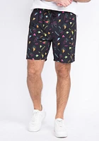 Men's 90s Print Board Short