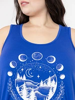 Women's Moon Racerback Tank