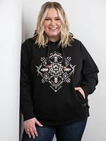 Women's Geo Popover Hoodie