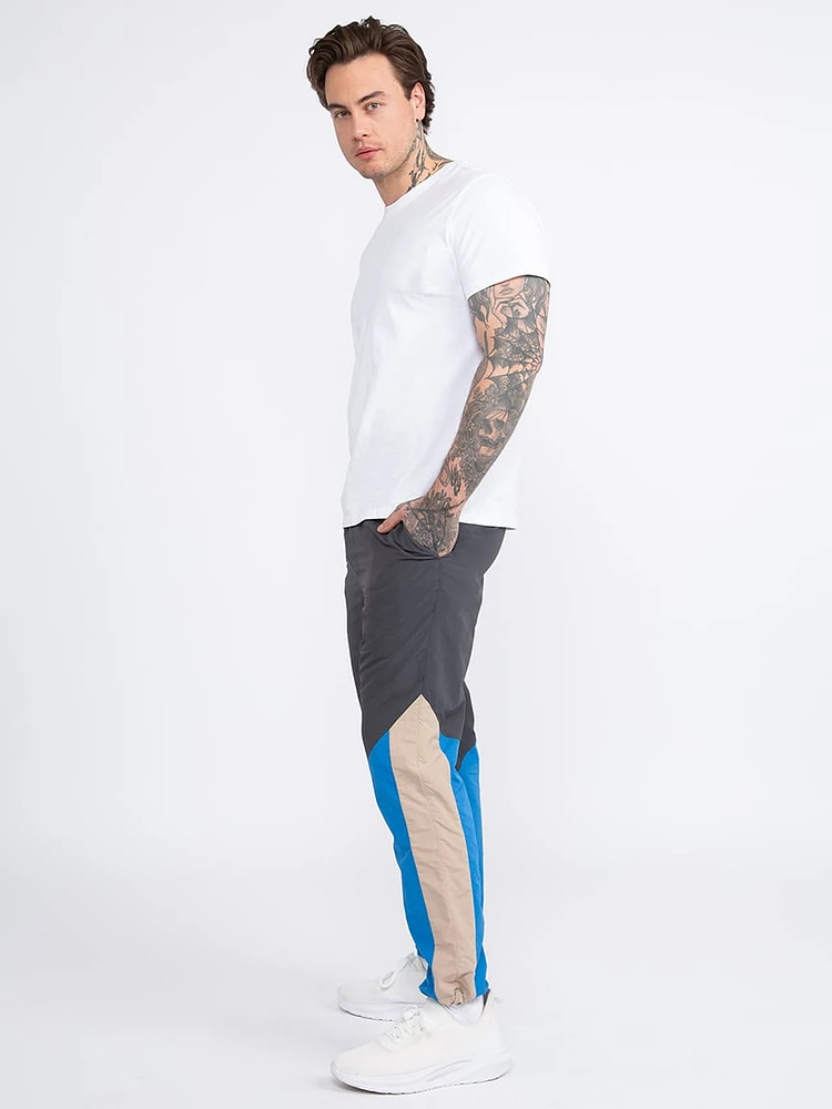 Men's Nylon Colour Blocked Pant