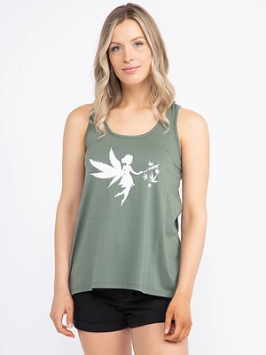 Women's Pot Fairy Racerback Tank