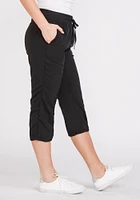 Women's Ruched Capri