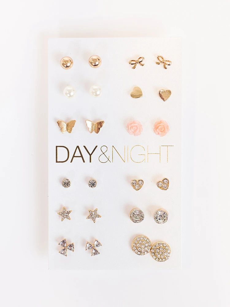 Women's Day & Night Earrings