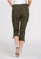 Women's Camo Cargo Crop