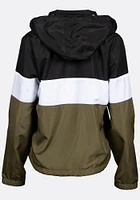 Women's Colour Block Windbreaker