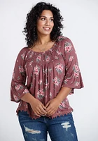 Women's Bell Sleeve Top