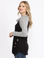 Women's Cowl Neck Tunic