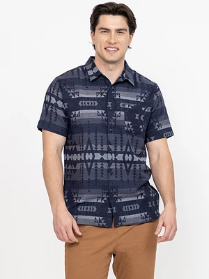 Men's Aztec Jacquard Shirt