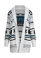 Women's Aztec Pattern Cardigan