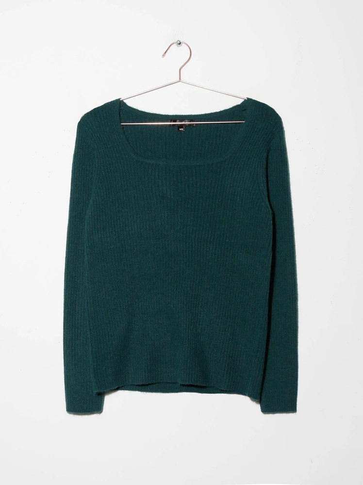 Women's Square Neck Sweater