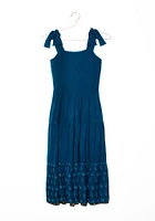 Women's Eyelet Midi Dress