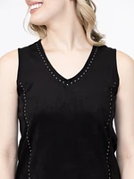Women's Fringe Studded Tank