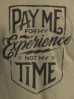 Men's Pay Me for Experience Tee