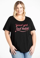 Women's Good Girls Scoop Neck Tee