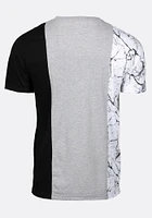 Men's Everyday Marble Colour Block Tee