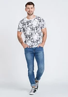 Men's Everyday Marble Print Tee