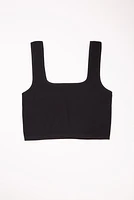 Women's Rib Knit Tank Bralette