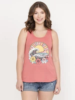 Women's Wave Scoop Neck Tank