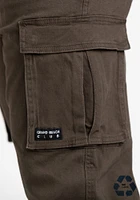 Men's Brown Cargo Twill Sneaker Pant