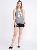 Women's Mushroom Racerback Tank