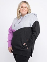 Women's Colour Block Hoddie