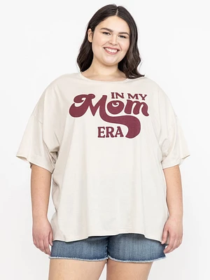 Women's Mom Era Oversized Tee