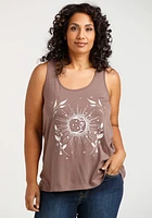 Women's Celestial Keyhole Tank