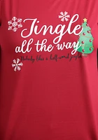 Women's Jingle Baseball Tee