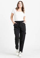 Women's Soft Pull-on Utility Straight Leg Pants