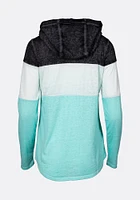 Women's Colour Block Hoodie