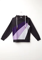 Women's Triple Colour Block Hoodie