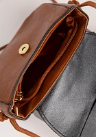 PU Saddle Bag with Tassles