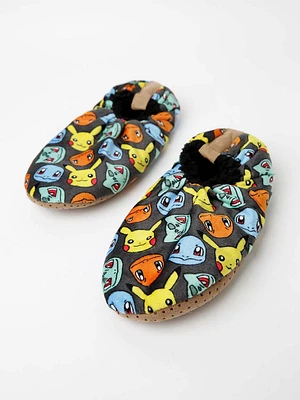 Men's Pokemon Fuzzy Slippers